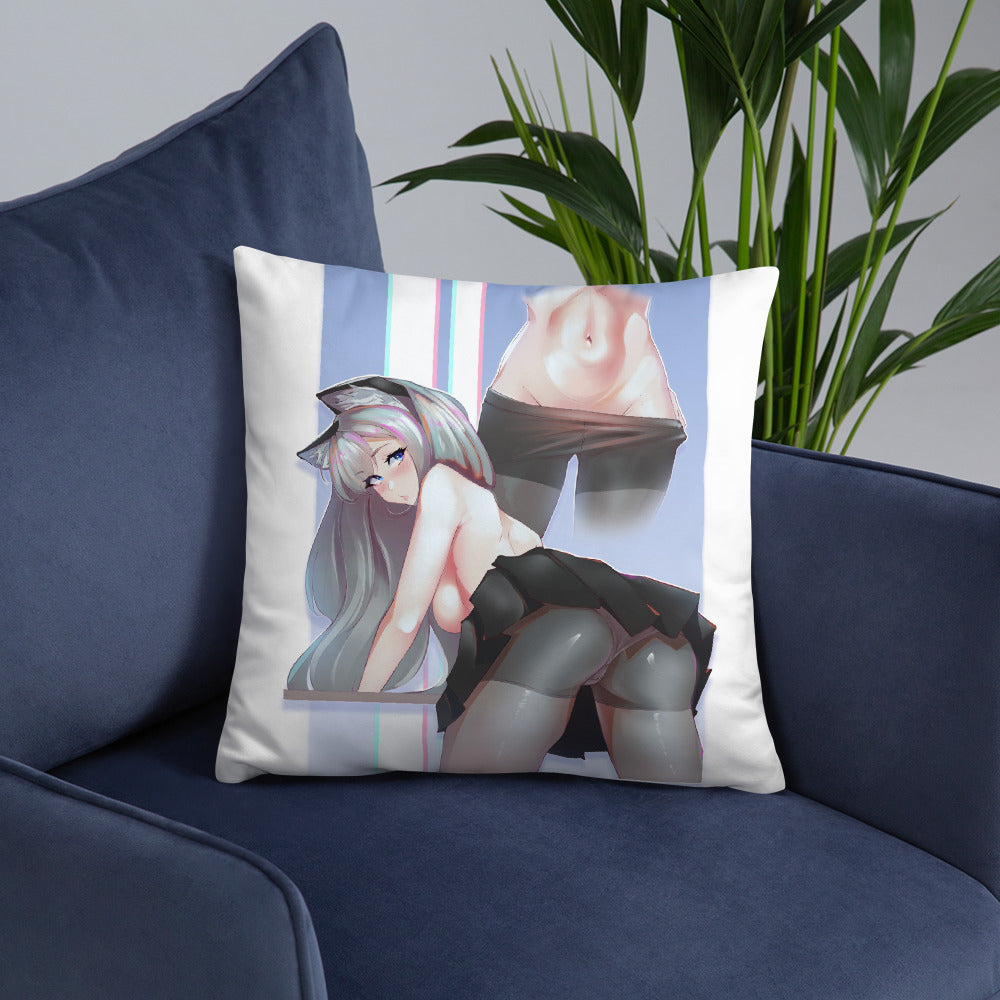 CandyBall x Aelion Draws collaboration pillow